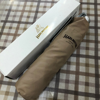 無料！HARLINGTON☆自動開閉折りたたみ傘☆未使用品☆雨傘