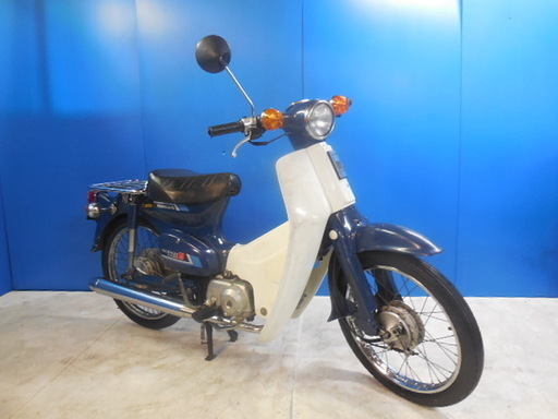HONDA スーパーカブ50 青 期間限定値下げサマーセール 諸経費０円 始動確認済み 自賠責加入で乗れます 即納車有り 激安 横浜 都筑 宮前