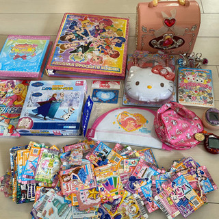 女の子用　たまごっち　アイカツ　プリンセス宝箱　パズル