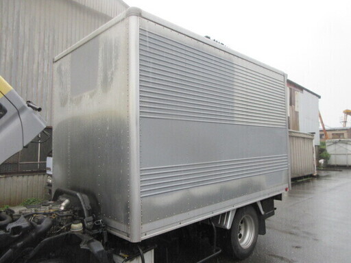 アルミバン ボデー 2ｔ 小型 箱 コンテナ 物置 DIY 倉庫 トラックコンテナ ガレージ（No. 28048）