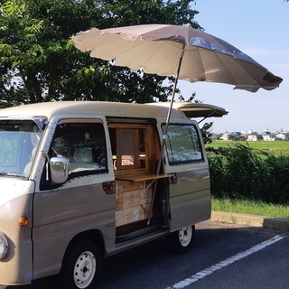 取引中　VWルック　スバルサンバークラシック　移動販売車　車検R2　12月まで　の画像