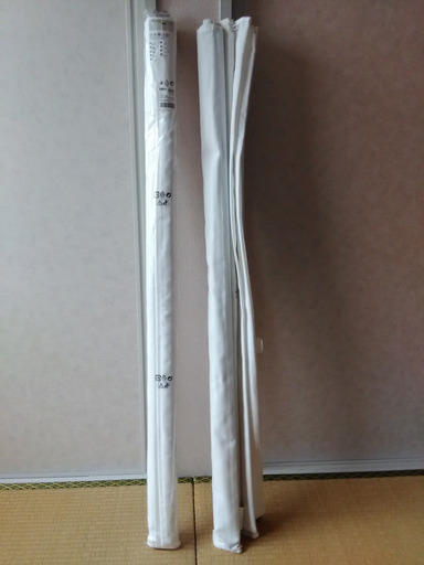 イケア IKEA  リングブロマ ローマンブラインド, ホワイト, 120x160cm 未使用品\u0026中古品