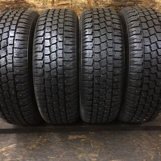 HANKOOK ハンコック ZOVAC HPW 401 195/65R15 15インチ スパイクタイヤ 4本 バリ溝 マカロニピン (VTH225) クレジットカード QR決済可能