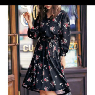 試着のみ　セットアップ　リュリュ　ワンピースの画像