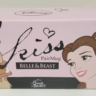 お値下げ【新品未使用】ディズニー 美女と野獣 ペアマグカップ３００ｍｌ