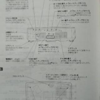 YAMAHA ホームプロジェクター 【LPX-500】の画像