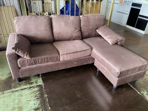 破格19800円！カウチソファー新品！2台のみ！早く取りに来て下さい！左右どちらでもカウチに出来ます！