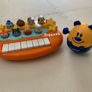 交渉中　アンパンマンとコンビ起き上がりこぼし