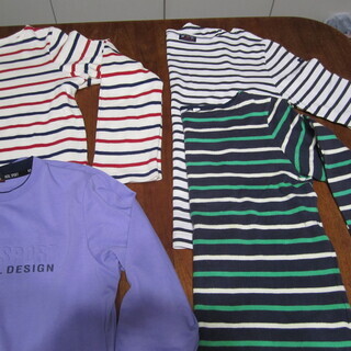 ☆彡　レディース　ボーダーシャツなど　まとめ売り６点　☆彡の画像