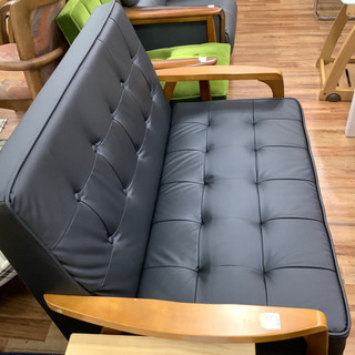 2人掛けソファー ニトリ ブラック