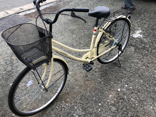 美品　自転車　26インチ　ママチャリスタイル・シティスタイル　防犯登録解除済み