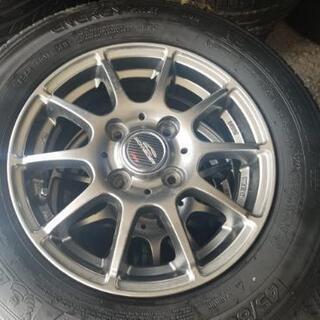 🌞145/80R13⭐未使用タイヤ！ミシュラン製アルミホイール付...