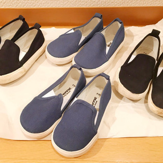 スリッポン　スニーカー　靴　男の子　女の子　美品　15センチ　キッズ