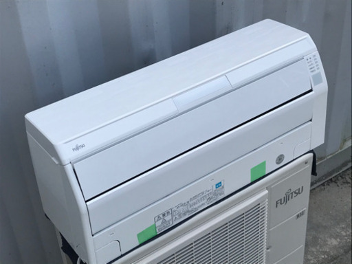 富士通 エアコン◇主に6畳◇お掃除ロボ◇人感センサー◇AS-R22F-W◇JA-0172