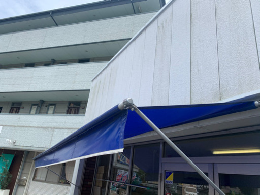 手動オーニングテント