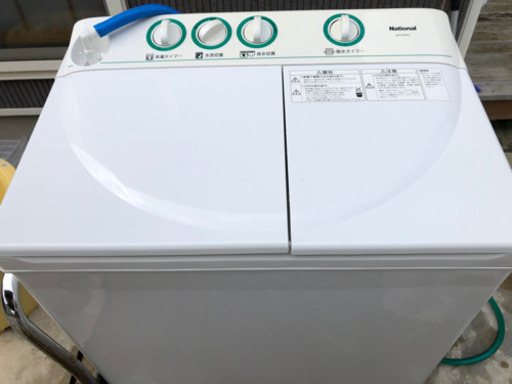 【取引決定】National 洗濯 脱水 4kg 二槽式洗濯機 NA-W40G1 2008年製