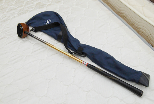 asics パークゴルフクラブ CS-2F BackCavity 右打ち用 全長85.5cm PGG037 ソフトケース付き IPGA認定品 アシックス バックキャビティ ☆ PayPay(ペイペイ)決済可能 ☆ 札幌市 清田区 平岡