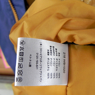 コロンビア 子供用 アルパイン アクション ジャケット スキーウエア スノー 140cm Mサイズ Columbia キッズ 218 WB1020☆ PayPay(ペイペイ)決済可能 ☆ 札幌市 白石区 東札幌の画像
