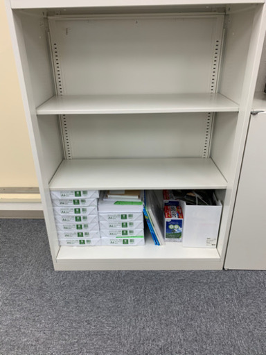 オープン型3段書棚