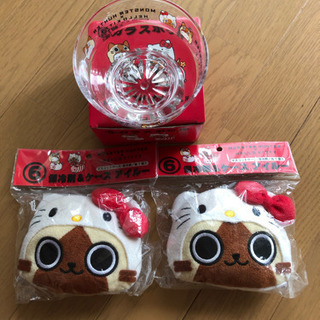 アイルーとキティちゃんのコラボ(新品未使用)セットで500円
