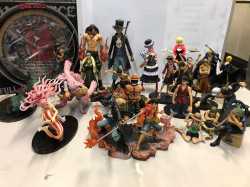 ONE PIECE ワンピース フィギュア25体 メタル掛け時計 まとめ売り26