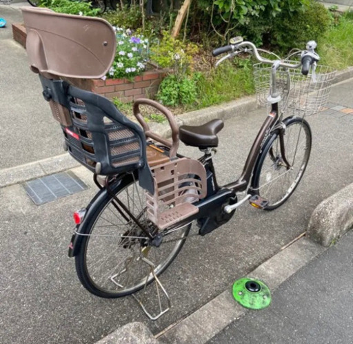 ヤマハ　電動自転車　3人乗り対応