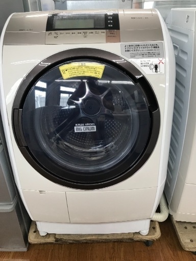 ドラム式洗濯機 HITACHI 2016年 11キロ