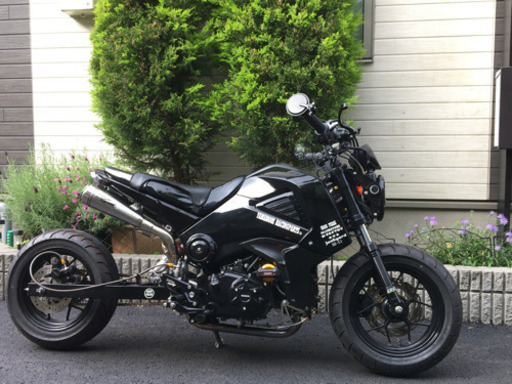 グロム　ホットラップツインマフラー