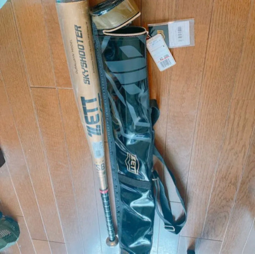 ZETTの新品バット84cm