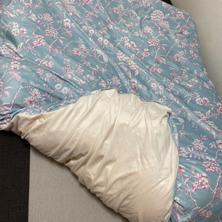 羽毛布団 フランフランのシーツ付き