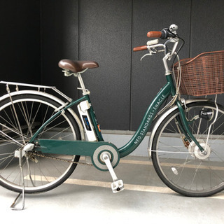受付終了  サンヨー　電動アシスト自転車
