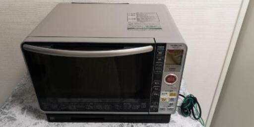 お値下げしました☆HITACHI ヘルシーシェフ  スチームオーブン MRO-JS7 過熱水蒸気オーブンレンジ フラット庫内 天板・網付