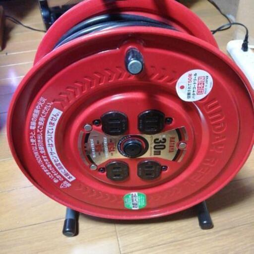 【終了】☆美品  ドラムリール30m