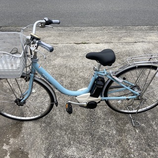 整備済新基準良品YAMAHA PAS 6.0AH 電動アシスト自転車w26