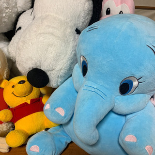 ぬいぐるみ８体セット　スヌーピープーさんくまさんなど