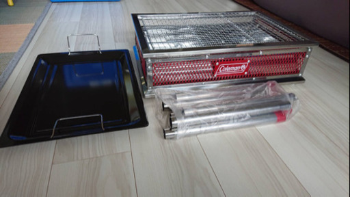 <受付終了>Coleman バーベキューコンロ 新品未使用 キャリーバック付