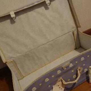 超ビッグサイズ しろたん トランク 衣装ケースの画像