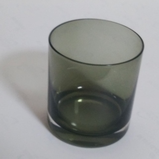 洋酒グラス　深緑3ケの画像