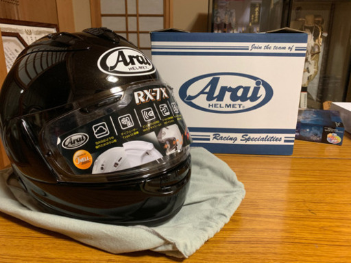 アライ（arai）　RX7 X  ヘルメット　Mサイズ　57.58