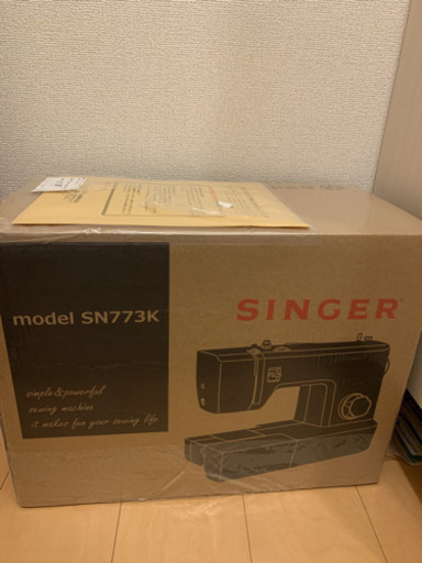 シンガー　ミシン　新品未開封　フットペダル
