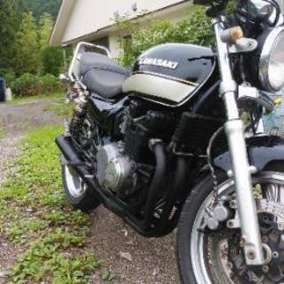 ゼファー400　黒タイガーカラーニューペイントの画像