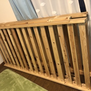 IKEA　二段ベッド　MYDAL　未塗装無垢材（パイン材）の画像