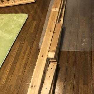 IKEA　二段ベッド　MYDAL　未塗装無垢材（パイン材）の画像