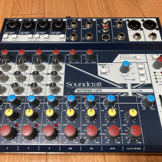 【新品同様】【使用回数1回】SoundCraft Notepad...