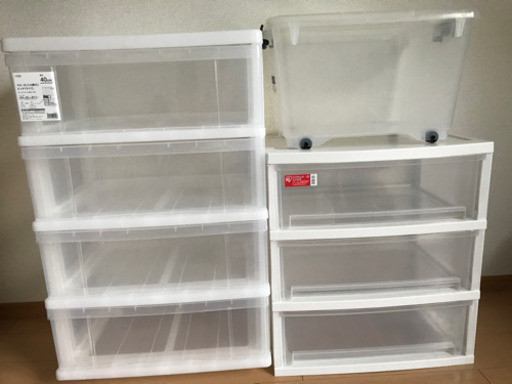 受け渡し者決定☆収納チェストとBOX