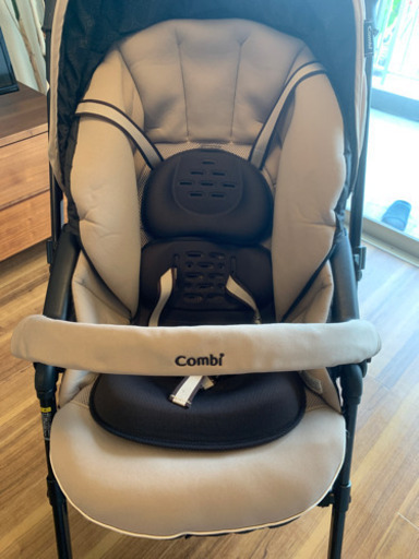 コンビ ベビーカー メチャカルハンディ オート４キャス Compact アンティークベージュ(BE)