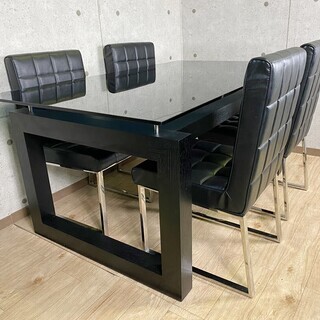 4*101 アルモニア ダイニングセット ダイニングテーブル 椅子4脚 モダンインテリア 高級家具 ヨーロピアン家具 