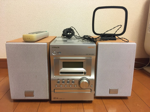SONY ミニコンポ CMT-M333NT CD/MD/カセットテープ