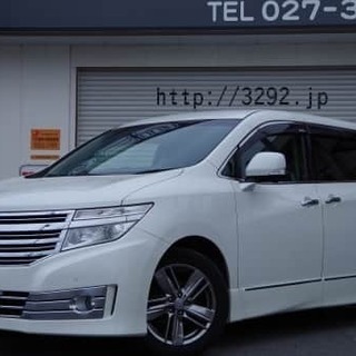 日産 エルグランド ライダー　黒本革シート　マニュアルシート　　