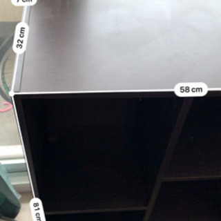 美品　カラーボックス
